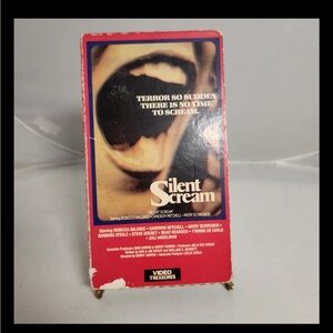 Silent Scream VHS Vintage Horror Movie Yvonne De Carlo 1970’s Slasher Flick